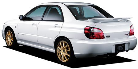 インプレッサ WRX STi スペックC 16インチタイヤ仕様車